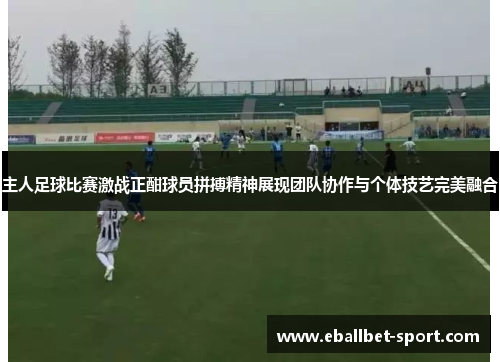 主人足球比赛激战正酣球员拼搏精神展现团队协作与个体技艺完美融合